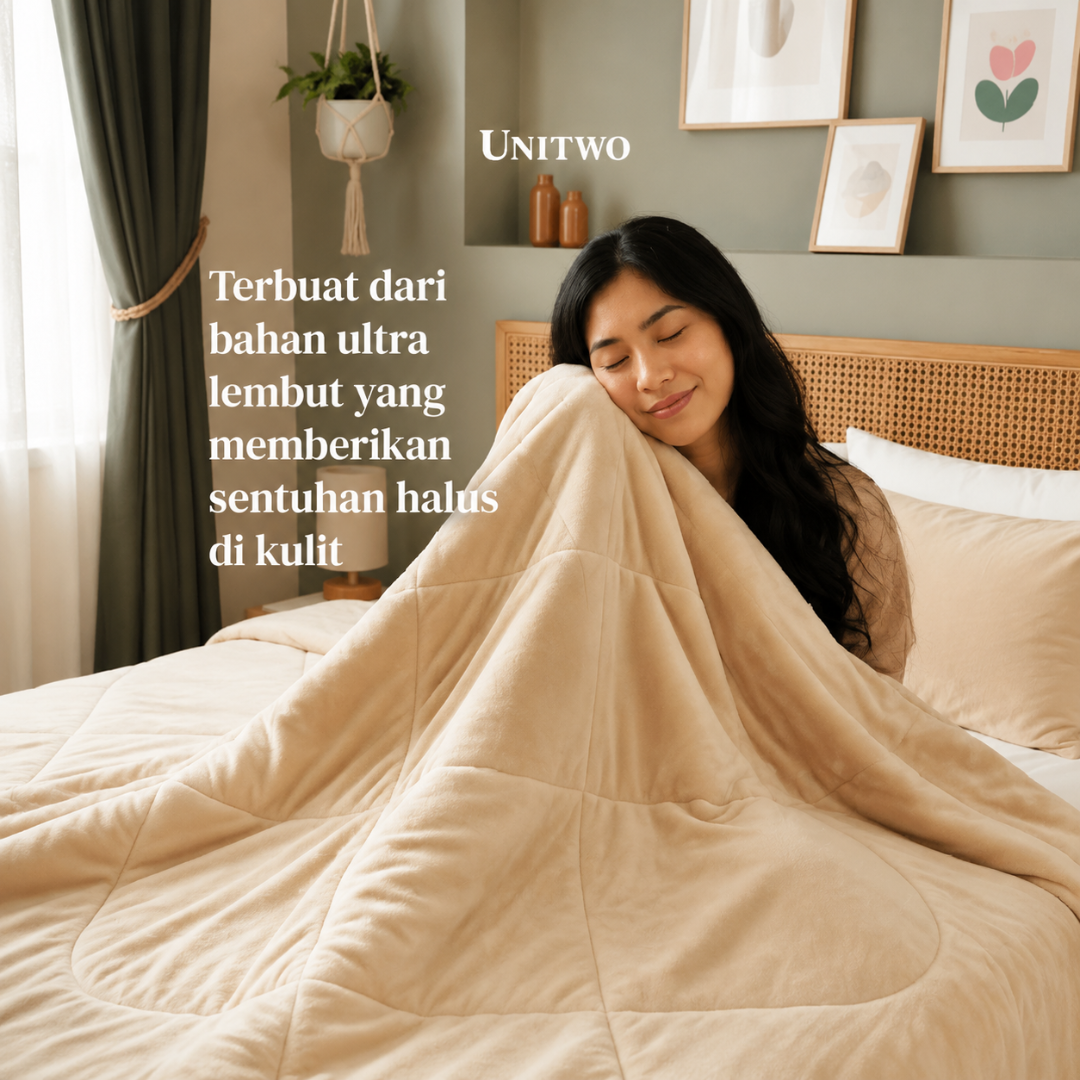 Bedcover Serene (Hanya Bedcover)